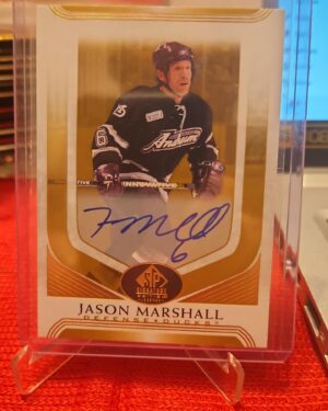 2020-21 Sp Signature Edition Legends Gold Spectrum Foil #250 Jason Marshall