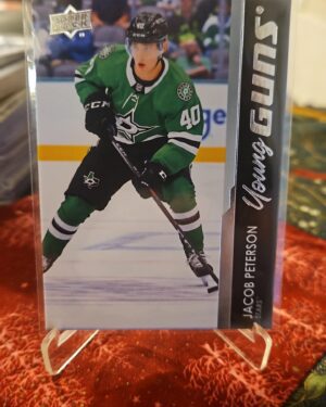 2021-22 Upper Deck Young Guns #492 Jacob Peterson