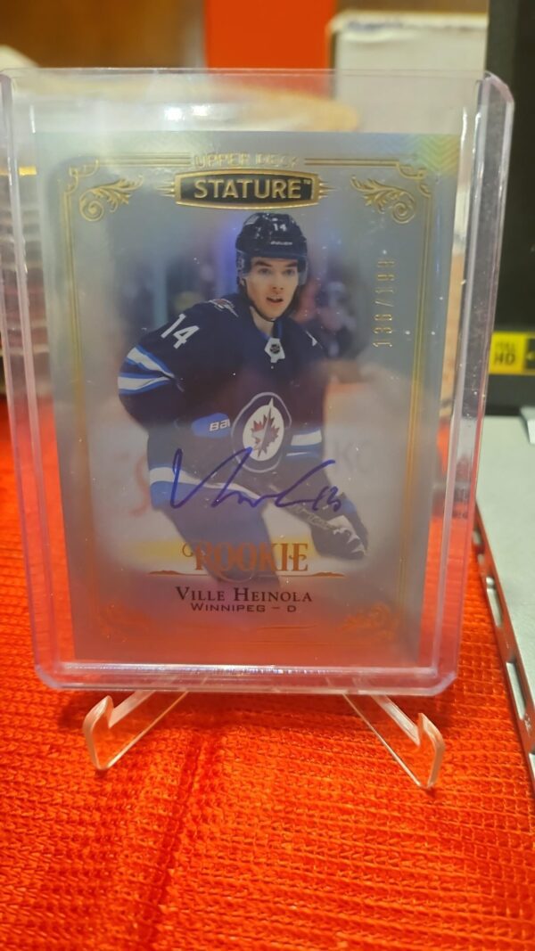 2019-20 Stature Rookie Auto Ville Heinola /199#162