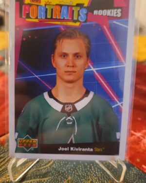 2020-21 Upper Deck Portraits Rookie #P-72 Joel Kiviranta