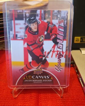 2021-22 Upper Deck Young Guns Canvas #c113 Jacob Bernard-Docker
