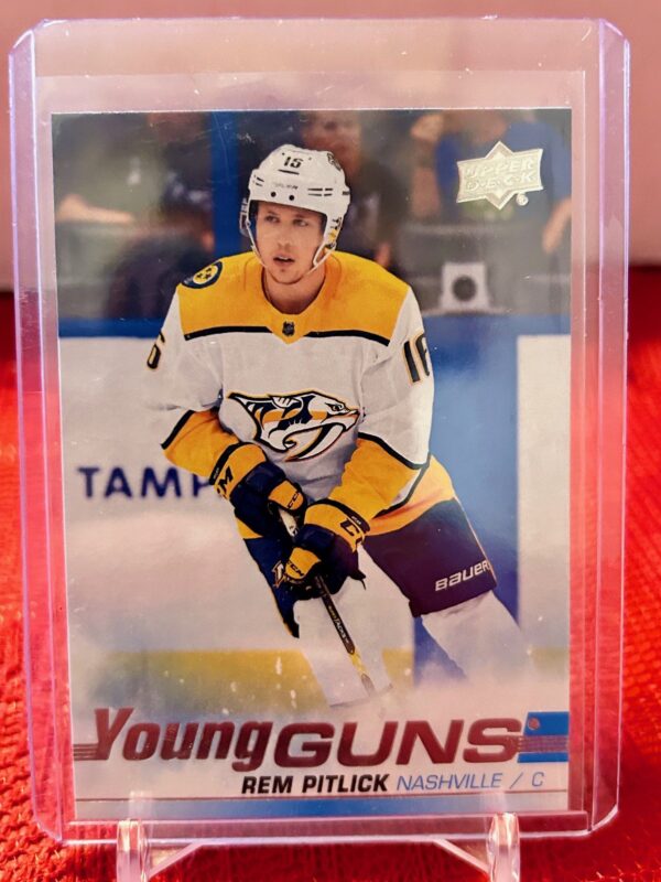 2019-20 Upper Deck Young Guns Rem Pitlick #456