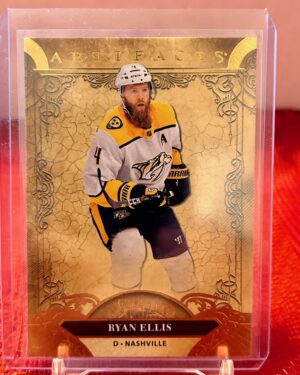 2020-21 Upper Deck Artifacts Copper Ryan Ellis #6 /299 limited edition Nashville Predators hockey card