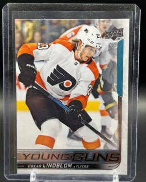 2018-19 Upper Deck Young Guns Series 1 #218 Oskar Lindblom