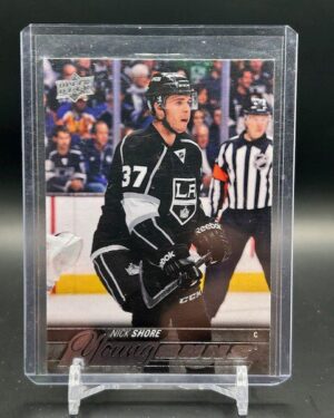 Nick Shore 2015-16 Upper Deck Young Guns Series 1 #216 rookie hockey card