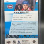 2019-20 Upper Deck Young Guns Series1 #226 Ryan Poehling - Image 2