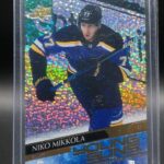 2020-21 Upper Deck Young Guns Speckled Rainbow Foil Series 2 #470 Niko Mikkola
