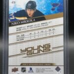 2020-21 Upper Deck Young Guns Speckled Rainbow Foil Series 2 #470 Niko Mikkola - Image 2