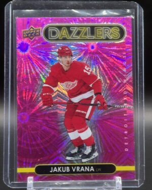 2021-22 Upper Deck Series 1 Pink Dazzler #DZ-18 Jakub Vrana