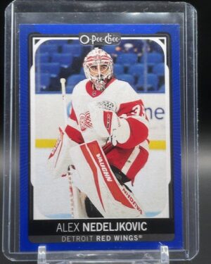 2021-22 Upper Deck O-Pee-Chee Blue Border #603 Alex Nedeljkovic