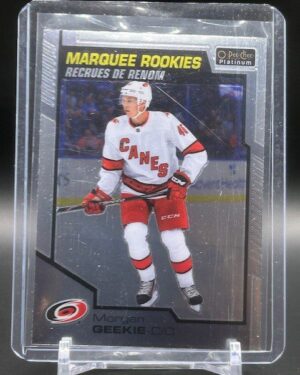 2020-21 O-PEE-ChEE Platinum Marquee Rookie #165 Morgan Geekie