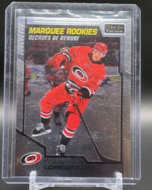 2020-21 O-Pee-Chee Platinum Marquee Rookies #184 Steven Lorentz