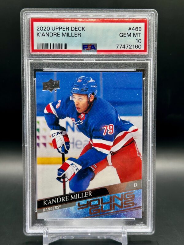 2020-21 Upper Deck Young Guns psa10 #469 K'Andre Miller