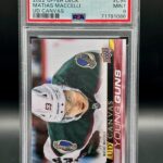 22-23 Young Guns Canvas psa 9 Mattias Macceli #c94