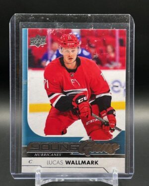 2017-18 Upper Deck Series 1 Young Guns #207 Lucas Wallmark