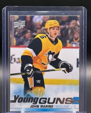 2019-20 Upper Deck Young Guns Series 2 #458 John Marino