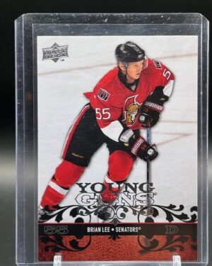 Brian Lee 2008-09 Upper Deck Young Guns Series 1 #231 rookie hockey card