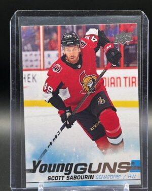 2019-20 Upper Deck Young Guns Series 1 #220 Scott Sabourin