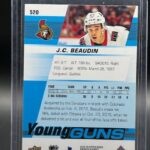 2019-20 Upper Deck Young Guns Update #528 J.C. Beaudin - Image 2