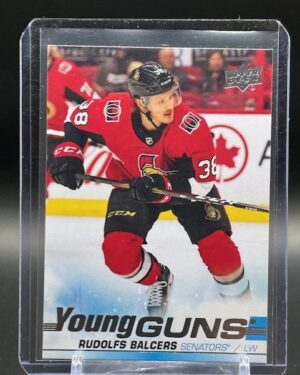 2019-20 Upper Deck Young Guns Series 1 #218 Rudolfs Balcers