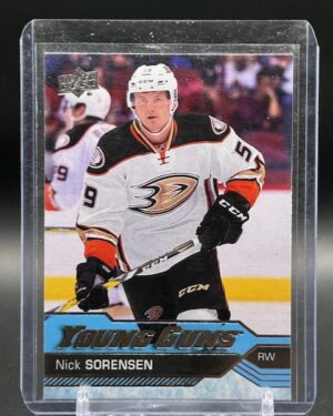 2016-17 Upper Deck Young Guns Series One #203 Nick Sorensen