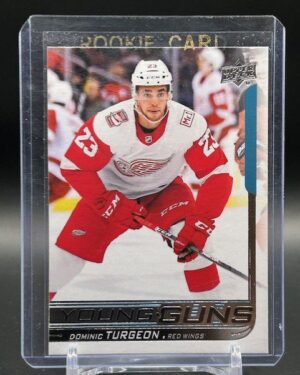 Dominic Turgeon 2018-19 Upper Deck Young Guns Series 2 #486 rookie hockey card