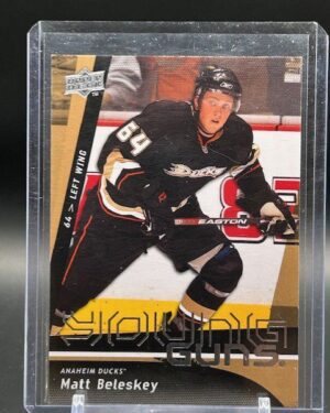 Matt Beleskey 2009-10 Upper Deck Young Guns Series 1 #240 rookie hockey card