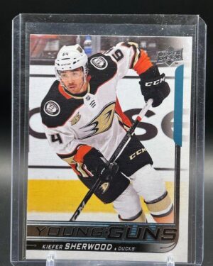 2018-19 Upper Deck Young Guns Series 1 #220 Kiefer Sherwood