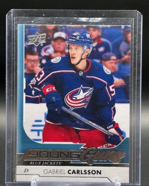 2017-18 Upper Deck Young Guns Series 1 #215 Gabriel Carlsson