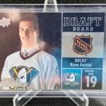 2015-16 UD Full Force NHL Draft Board Ryan Getzlaf #DB-RG
