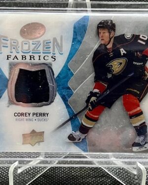 2016-17 UD Ice Frozen Fabrics Corey Perry #FF-CP