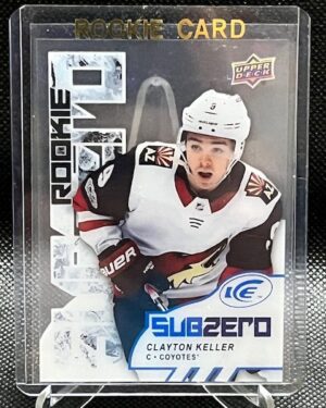 2017-18 UD Ice SubZero Rookie Clayton Keller #SZ-65