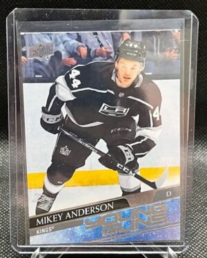 Mikey Anderson Upper Deck 2020-21 Series 1 Young Guns #233 rookie hockey card