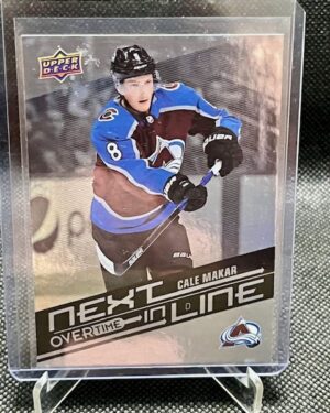 2019-20 UD Overtime Next In Line Cale Makar #NL-5
