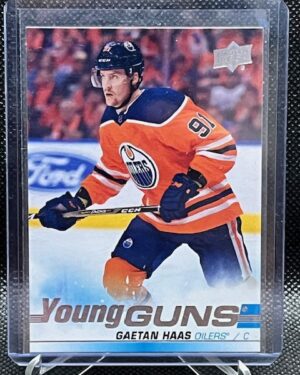 2019-20 UD Series 1 Young Guns Gaetan Haas #232