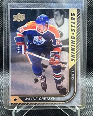 2015-16 UD Series 1 Shining Stars Wayne Gretzky #SS-50