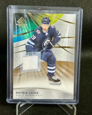 2019-20 UD SPGU Patrik Laine Jersey Card #64