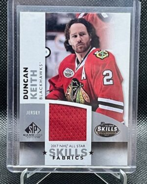 2017-18 UD SPGU All Star Skills Fabrics Duncan Keith  #AS-DK