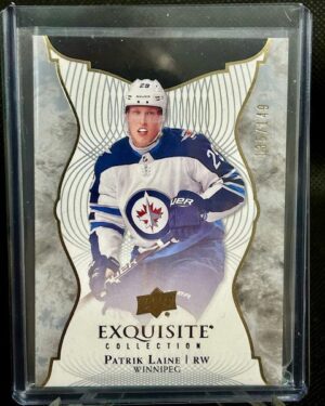2017-18 UD Exquisite Collection Rookie /149 #23 Patrik Laine Winnipeg Jets