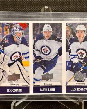 2017-18 UD Series 1 Winnipeg Jets Team Trios #TT-Jets