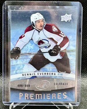 2014-15 Upper Deck ICE Premiers Dennis Everberg Rookie /999 #93