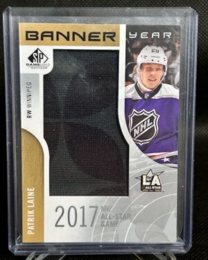 2017-18 UD SPGU Banner Year All Star Game Patrik Laine #BAS-PL