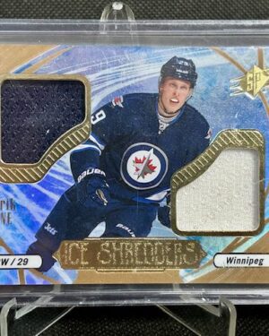2016-17 UD SPX Ice Shredders Dual Jersey Patrik Laine #IS-PL