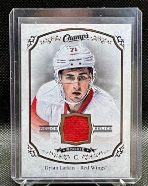 Dylan Larkin 2015-16 Upper Deck Champs Rookie Jersey Relics #J-DL card