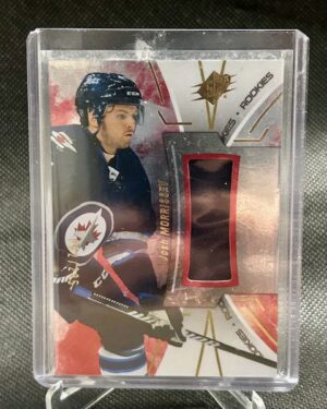 Josh Morrissey, Upper Deck SPx, 2016-17, Rookies Jersey, #R-JM, /235, Winnipeg Jets, jersey patch