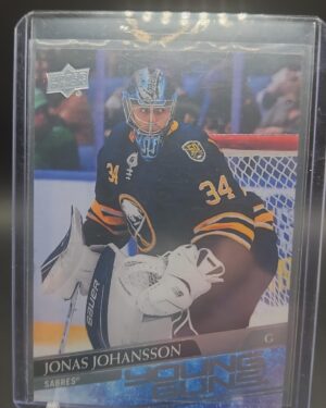 2020-21 Upper Deck Series 1 Jonas Johansson Young Guns  RC #228
