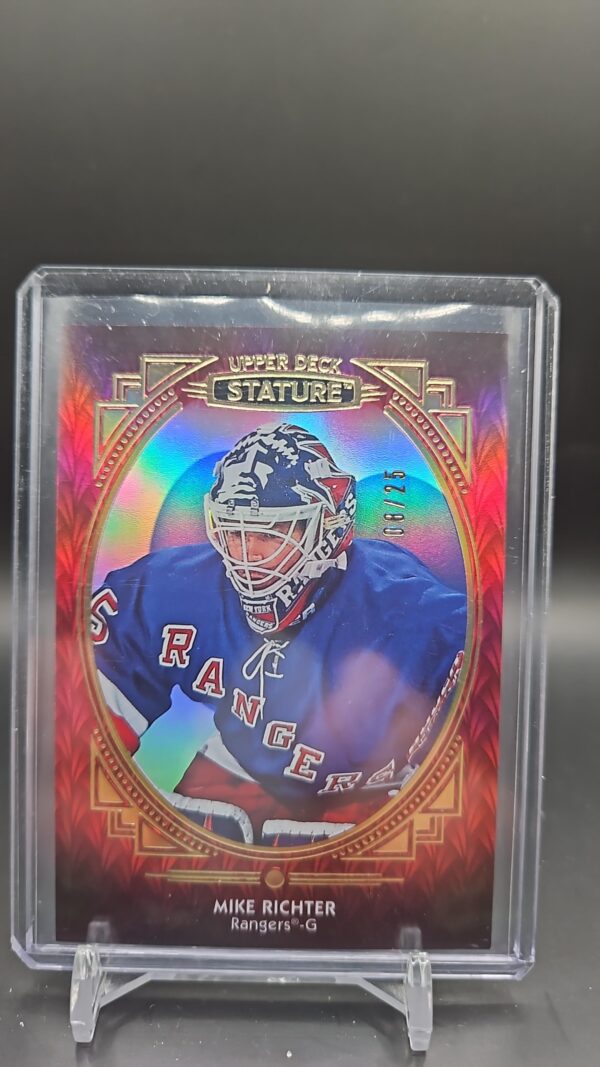 2020-21 Upper Deck Stature Mike Richter #99 /25 Red