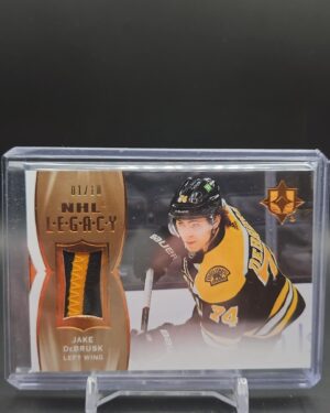 2021-22 Upper Deck Ultimate Collection NHL Legacy Jake DeBrusk /10 #L-JD Boston Bruins