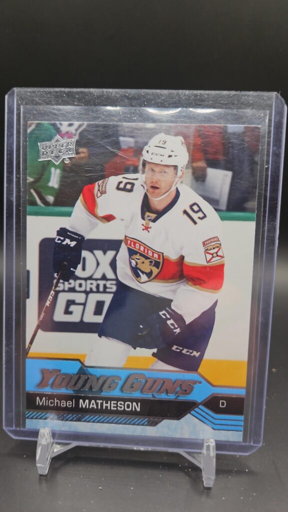 Michael Matheson 2016-17 Upper Deck Series 1 Young Guns #241 rookie card
