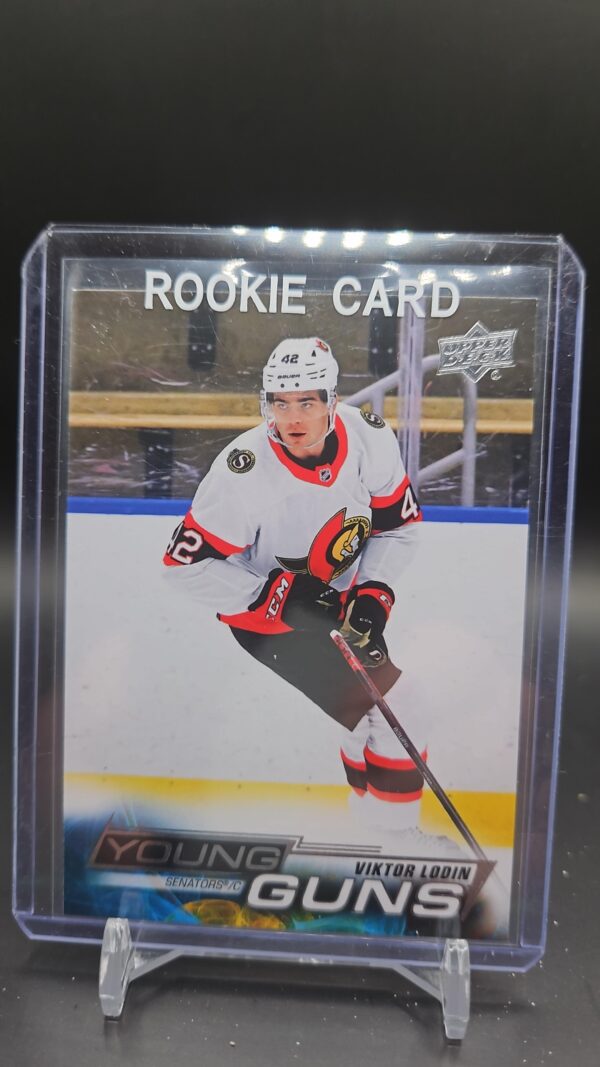 2022-23 Upper Deck Series 2 Viktor Lodin Young Guns #471 Senators